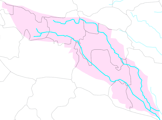 野川流域MAP